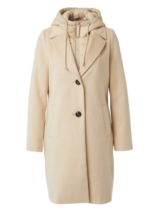 Foto van product comma casual identity Wintermantel lichtbeige