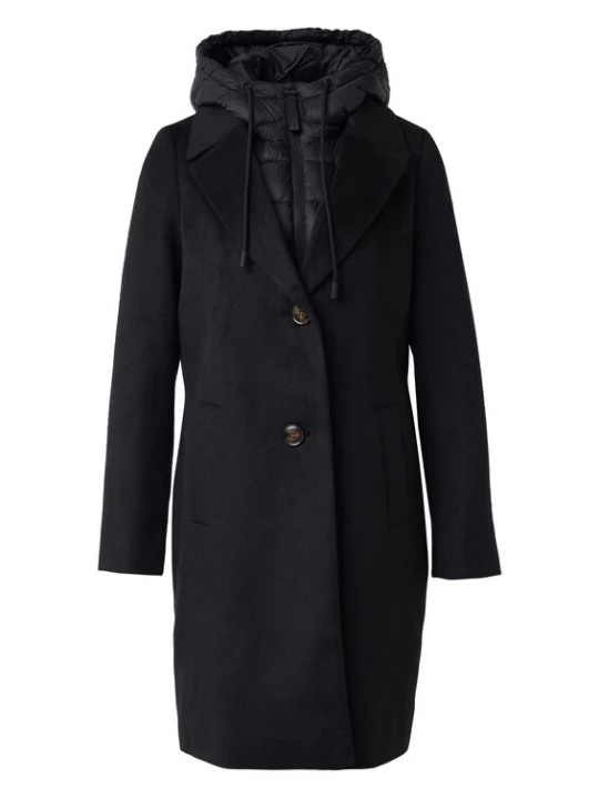 Foto van product comma casual identity Wintermantel zwart