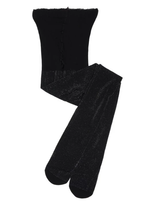 Foto van product COMMA Fijne panty zwart / zilver