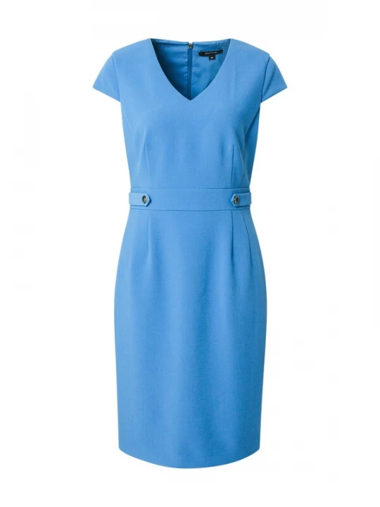 Foto van product COMMA Kokerjurk royal blue / koningsblauw