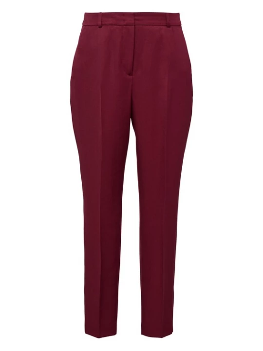 Foto van product COMMA Pantalon karmijnrood
