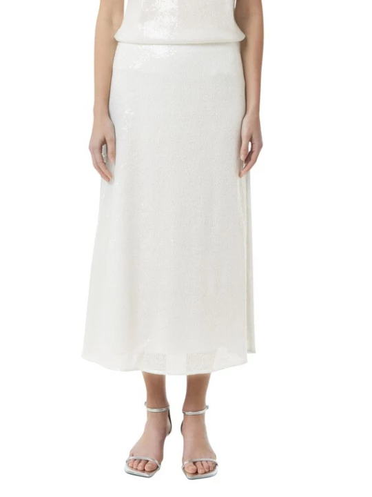 Foto van product COMMA Rok lichtbeige