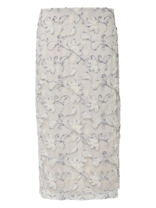 Foto van product COMMA Rok lichtbeige / opaal