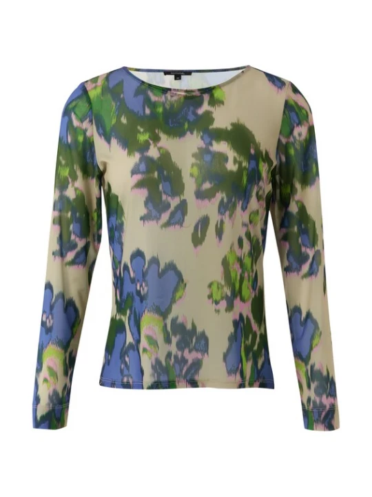 Foto van product COMMA Shirt beige / blauw / groen / pink