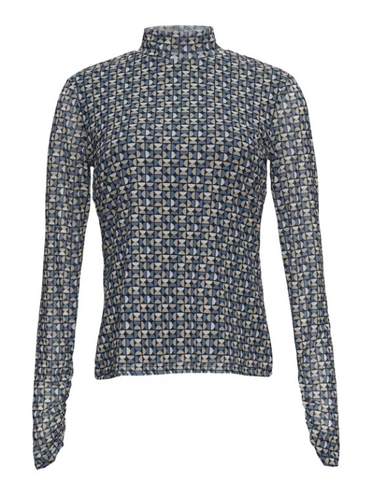 Foto van product COMMA Shirt beige / opaal / greige / zwart