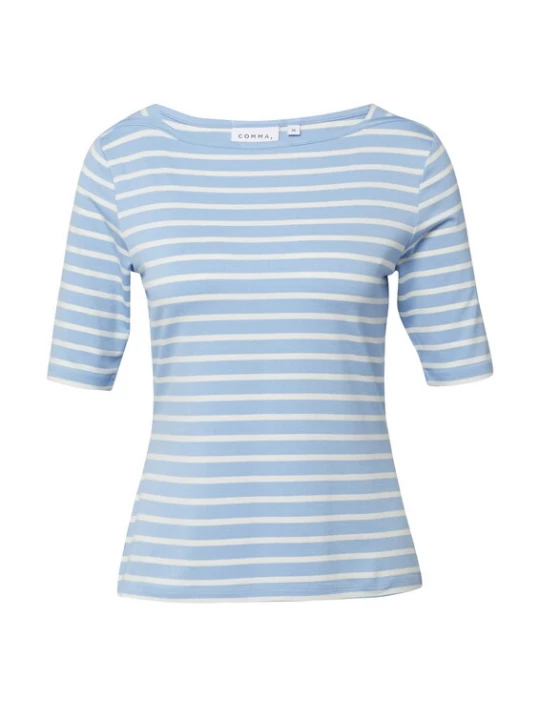 Foto van product COMMA Shirt blauw / wit