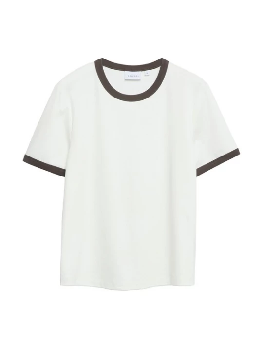Foto van product COMMA Shirt bruin / wit