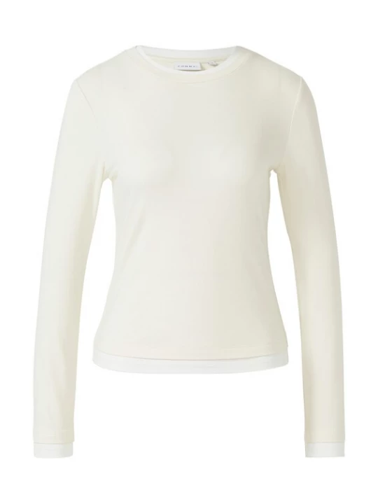Foto van product COMMA Shirt crème / wit
