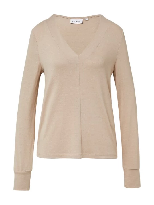 Foto van product COMMA Shirt donkerbeige