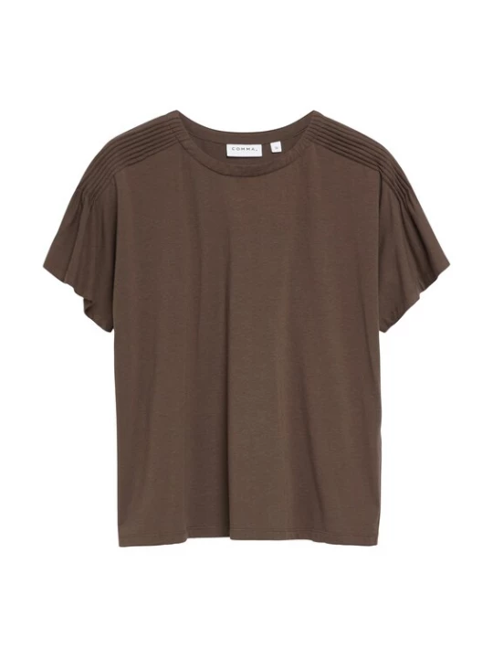 Foto van product COMMA Shirt donkerbruin