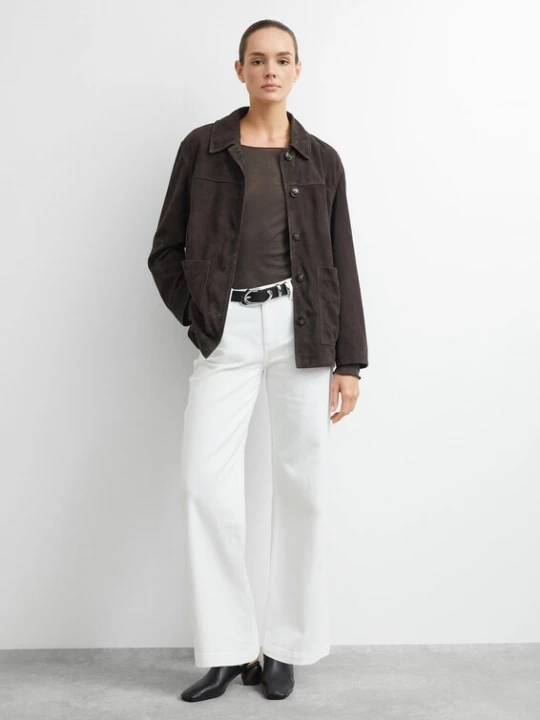 Foto van product COMMA Shirt donkerbruin