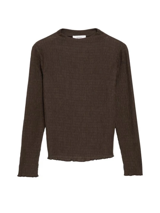 Foto van product COMMA Shirt donkerbruin
