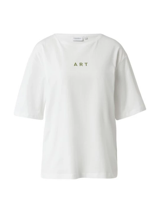 Foto van product COMMA Shirt grijs / groen / zwart / wit