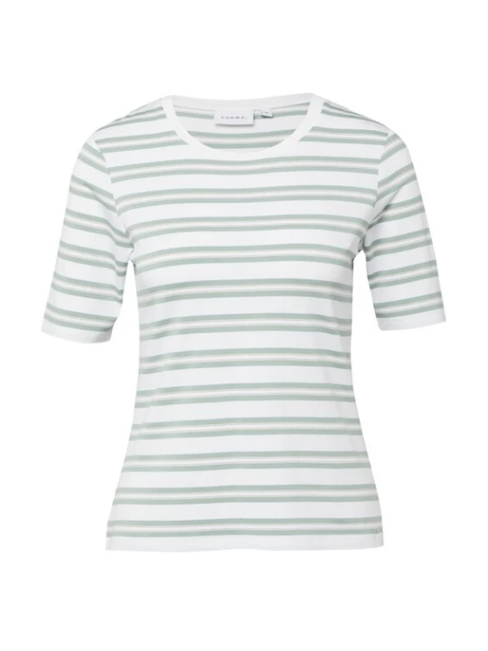 Foto van product COMMA Shirt petrol / wit