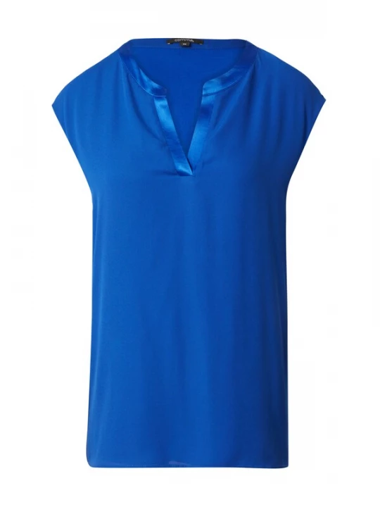 Foto van product COMMA Shirt royal blue / koningsblauw