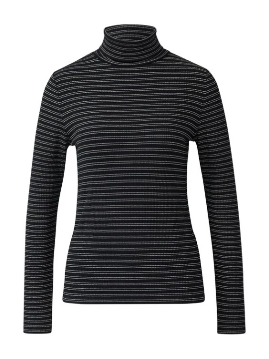 Foto van product COMMA Shirt zwart / wit