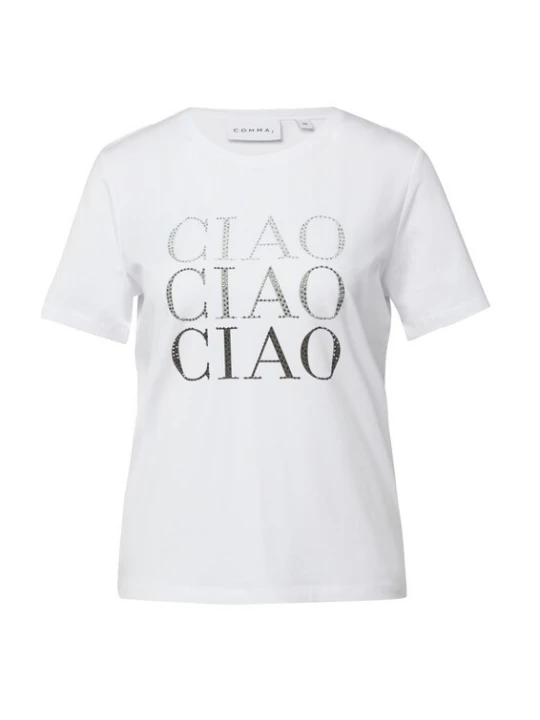 Foto van product COMMA Shirt zwart / wit