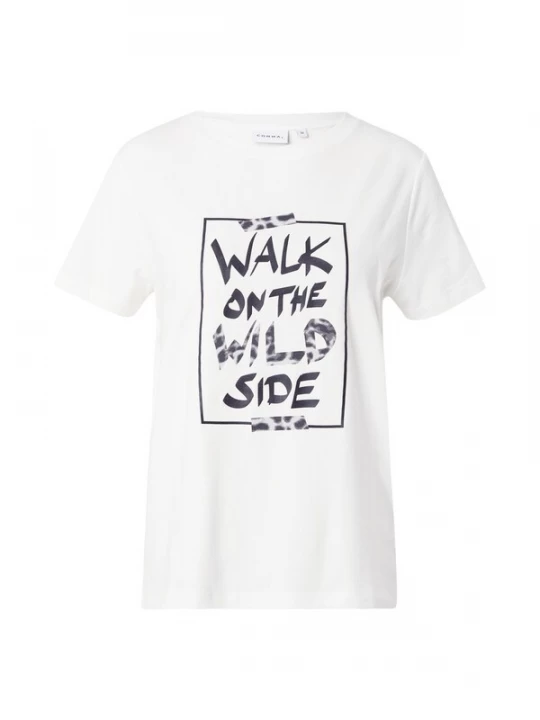 Foto van product COMMA Shirt zwart / wit