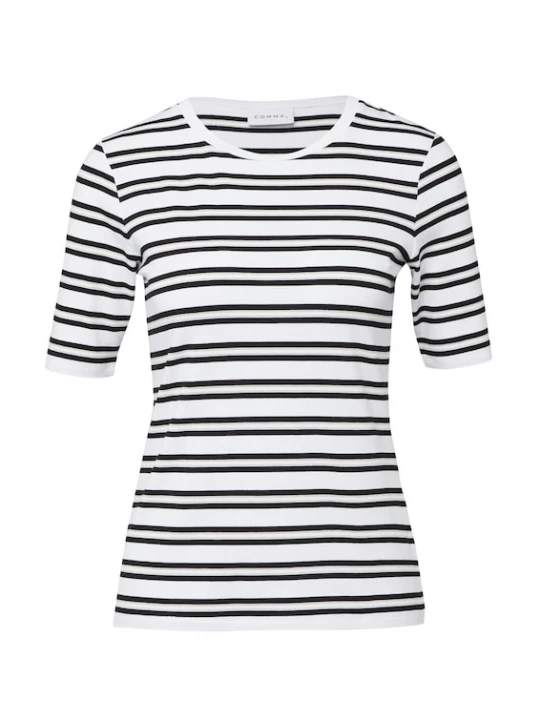Foto van product COMMA Shirt zwart / wit