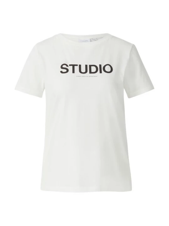 Foto van product COMMA Shirt zwart / wit