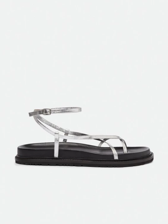 Foto van product COMMA Teenslipper zilver