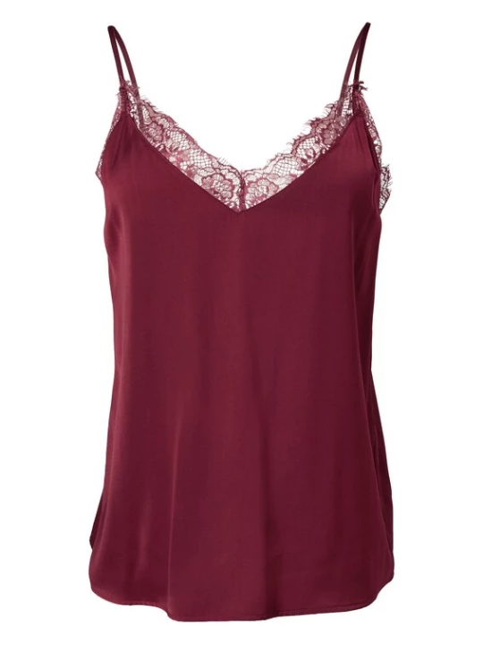 Foto van product COMMA Top bordeaux