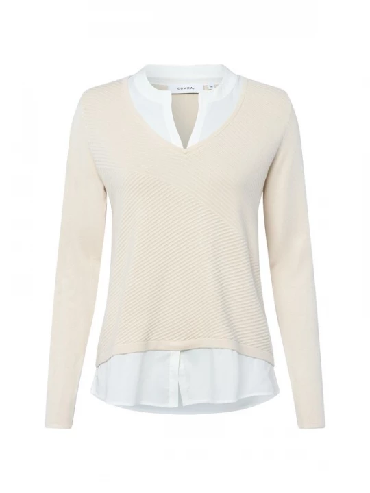 Foto van product COMMA Trui beige