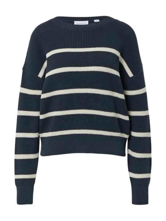 Foto van product COMMA Trui navy / wit