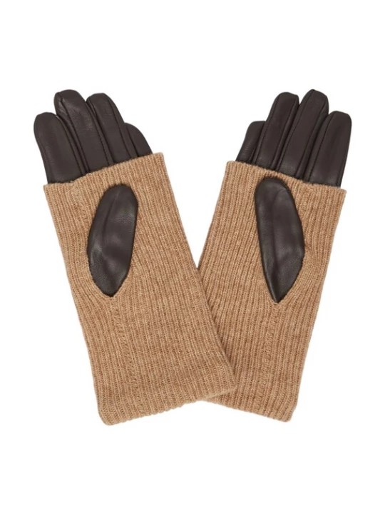 Foto van product COMMA Vingerhandschoenen mokka / donkerbruin