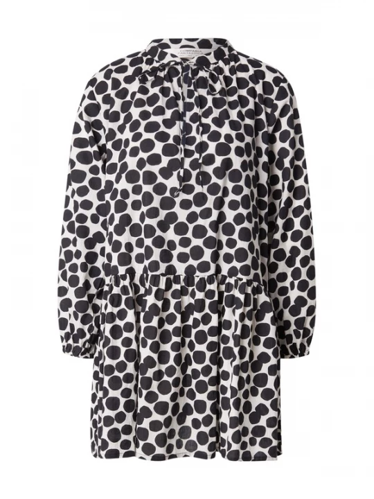 Foto van product Compania Fantastica Jurk zwart / wit