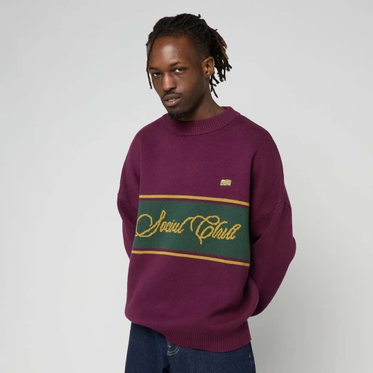 Foto van product Contrast SC Knit Sweater PROHIBITED roze