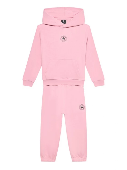 Foto van product CONVERSE Joggingpak lichtroze / zwart