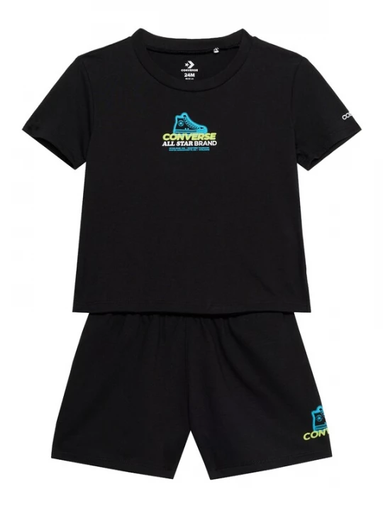 Foto van product CONVERSE Set 'DCTP GLOBE' lichtblauw / limoen / zwart / wit