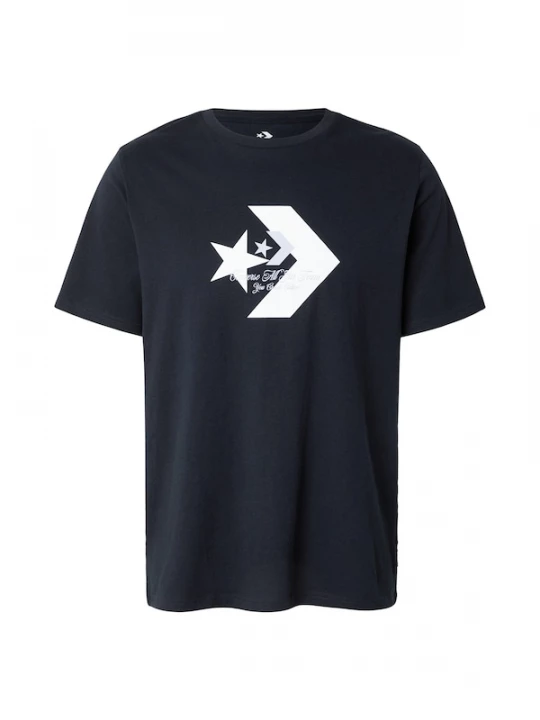 Foto van product CONVERSE Shirt 'CHEV' zwart / wit
