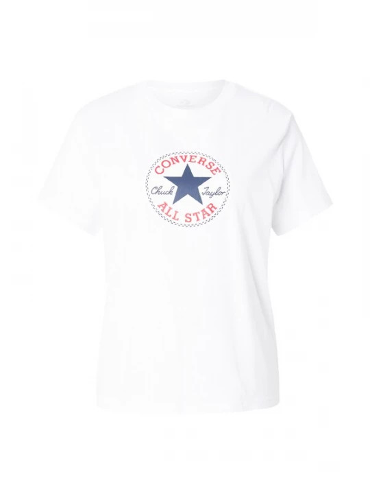 Foto van product CONVERSE Shirt 'CHUCK' navy / rood / wit