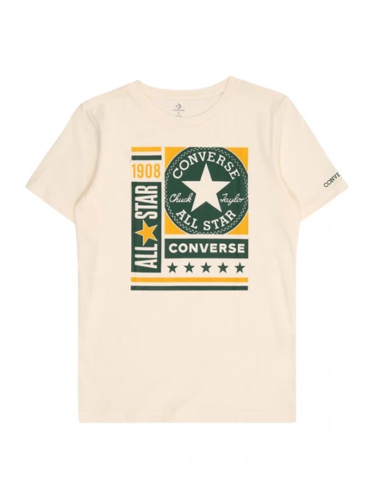 Foto van product CONVERSE Shirt curry / taupe / donkergroen