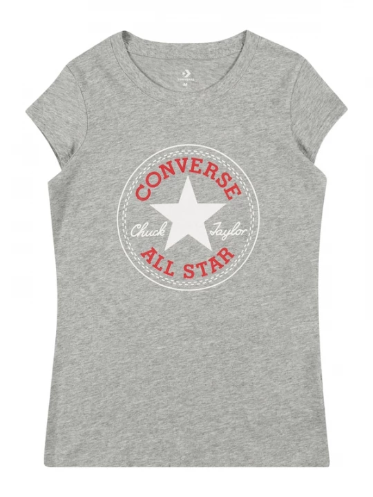 Foto van product CONVERSE Shirt grijs / rood / wit