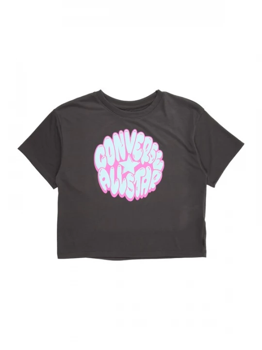 Foto van product CONVERSE Shirt pastelblauw / bruin / pink