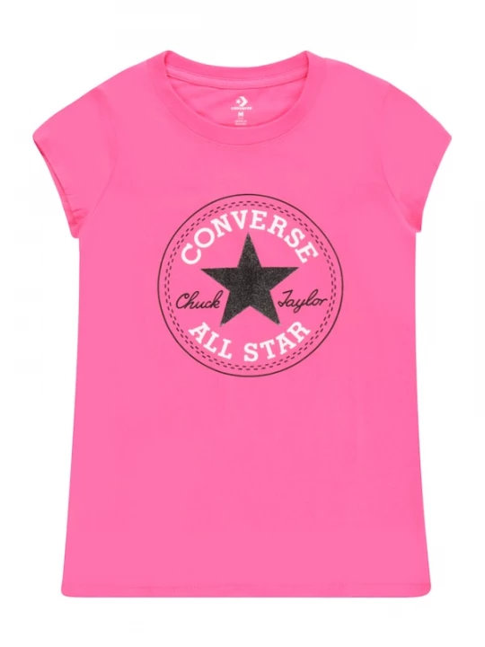 Foto van product CONVERSE Shirt pink / zwart / wit