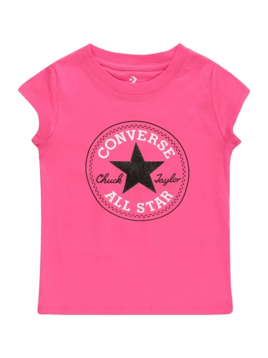Foto van product CONVERSE Shirt pink / zwart / wit