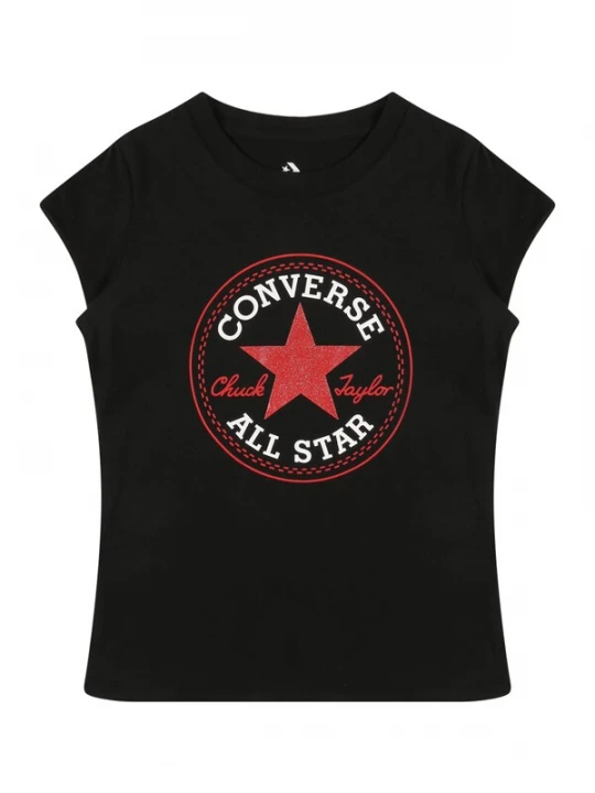 Foto van product CONVERSE Shirt rood / zwart / wit