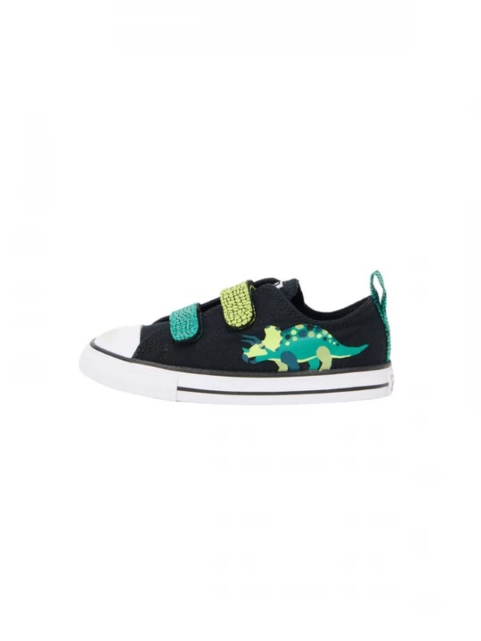 Foto van product CONVERSE Sneakers 'Chuck Taylor All Star Easy On' smaragd / kiwi / zwart / wit