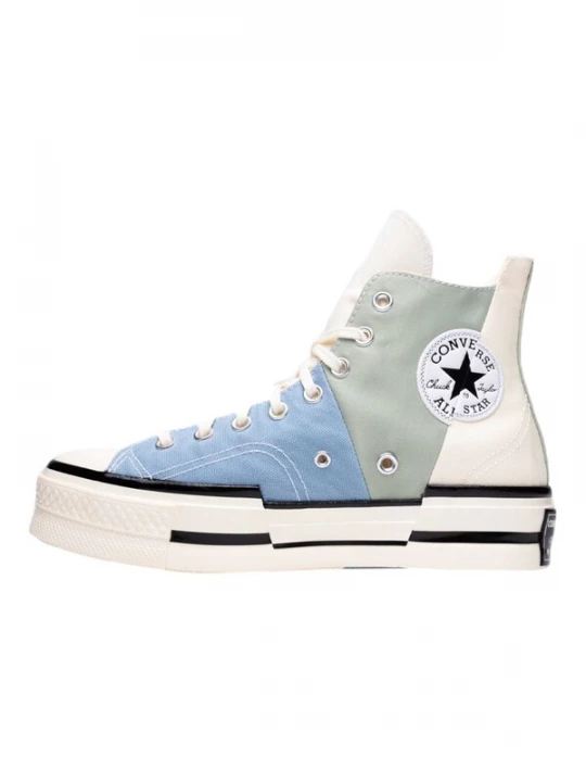 Foto van product CONVERSE Sneakers hoog 'CHUCK 70' lichtblauw / pastelgroen / wit