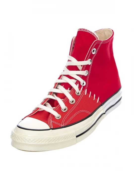 Foto van product CONVERSE Sneakers hoog 'Chuck 70 Reconstructed Canvas Hi Sneakers' rood