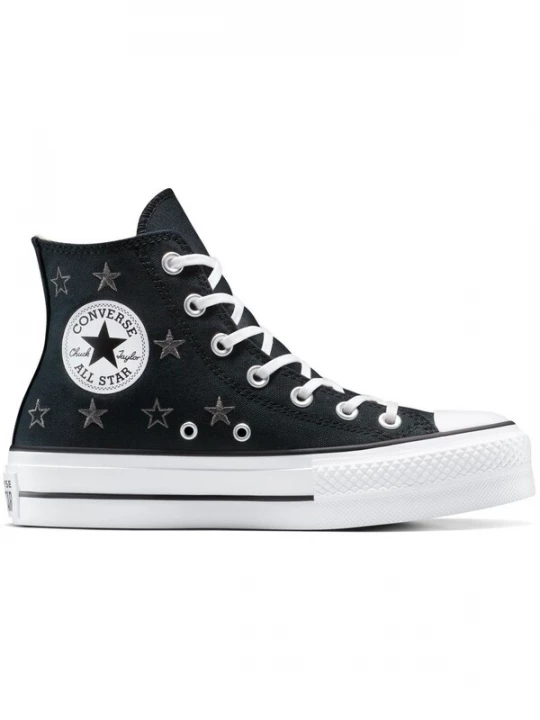 Foto van product CONVERSE Sneakers hoog 'Chuck Taylor All Star Lift' zwart