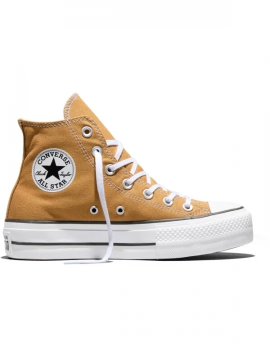 Foto van product CONVERSE Sneakers hoog 'Converse Chuck Taylor All Star Lift' geel