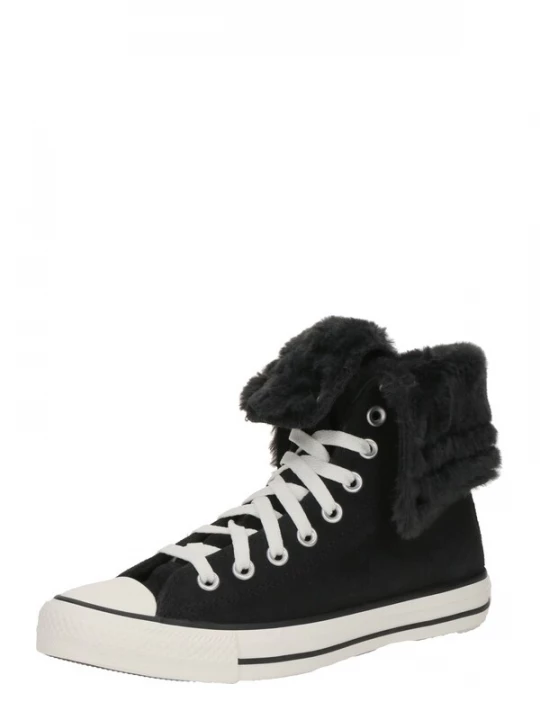 Foto van product CONVERSE Sneakers hoog 'CTAS FOLD OVER' zwart