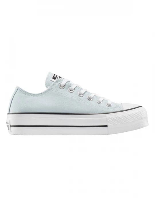 Foto van product CONVERSE Sneakers laag 'Converse Chuck Taylor All Star Lift Platform Polka Dots' blauw