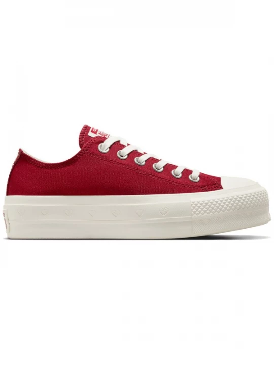 Foto van product CONVERSE Sneakers laag 'Converse Chuck Taylor As Lift' rood