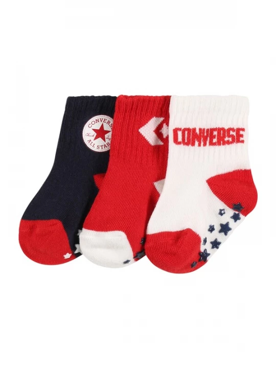 Foto van product CONVERSE Sokken navy / rood / wit
